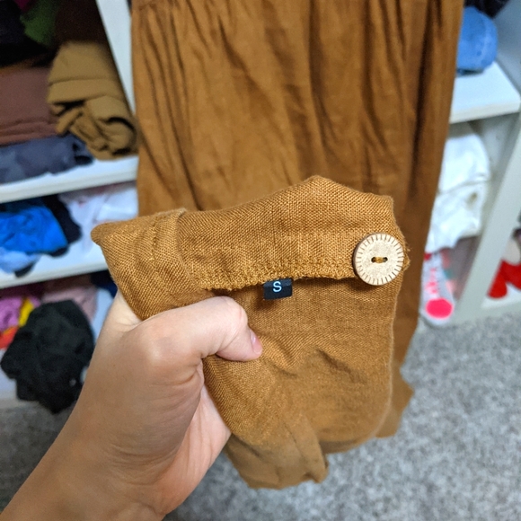 LA FEMME linen dress, size S - Picture 9 of 11